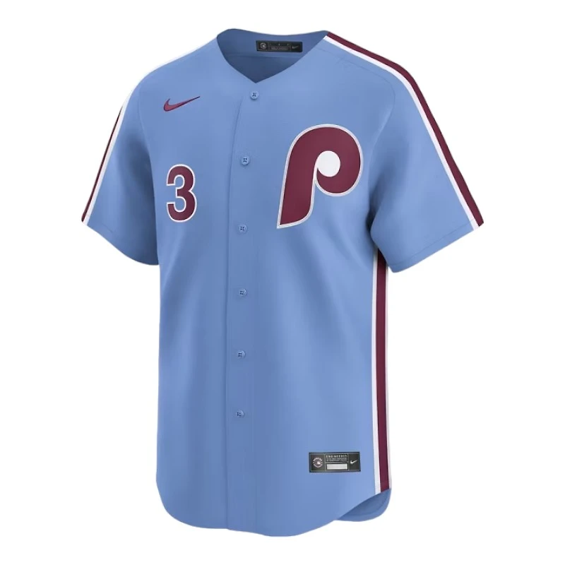 Philadelphia Phillies Bryce Harper Powder Blue Cooperstown Nike Limited Player Jersey