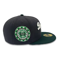 Brooklyn Dodgers Graphite and Green 1942 ASG Patch Stone UV New Era 59FIFTY Fitted Hat