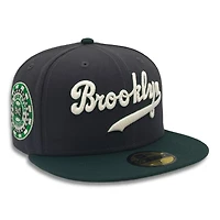 Brooklyn Dodgers Graphite and Green 1942 ASG Patch Stone UV New Era 59FIFTY Fitted Hat