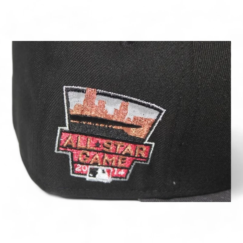 Minnesota Twins Black and Graphite "Cash Pack" 2014 All Star Game Patch Gray UV New Era 59Fifty Fitted Hat