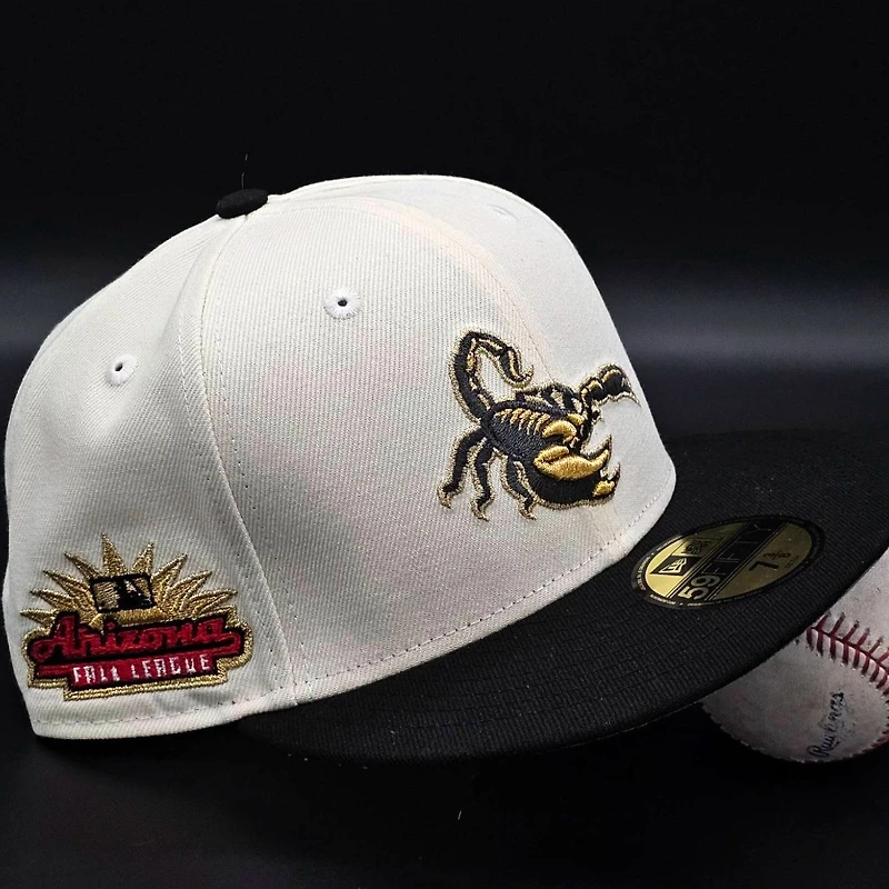 Scottsdale Scorpions Chrome HG5 Arrival Mrdomepieces Fall League Patch Gray UV 59FIFTY Fitted Hat
