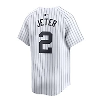 New York Yankees Derek Jeter White Nike Home Limited Player Jersey