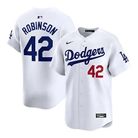 Los Angeles Dodgers Jackie Robinson White Nike Home Limited Player Jersey