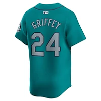 Seattle Mariners Ken Griffey Jr Aqua Alternate Nike Limited Player Jersey