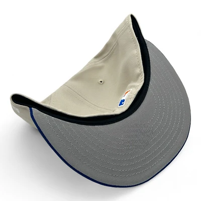 Seattle Mariners BSU Night Cream and Royal Bronco Head Side Patch Gray UV New Era 59FIFTY Fitted Hat