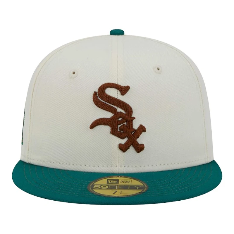 Chicago White Sox Camp 95 Years Patch Gray UV Annual Clearance New Era 59FIFTY Fitted Hat