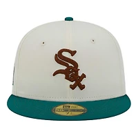 Chicago White Sox Camp 95 Years Patch Gray UV Annual Clearance New Era 59FIFTY Fitted Hat