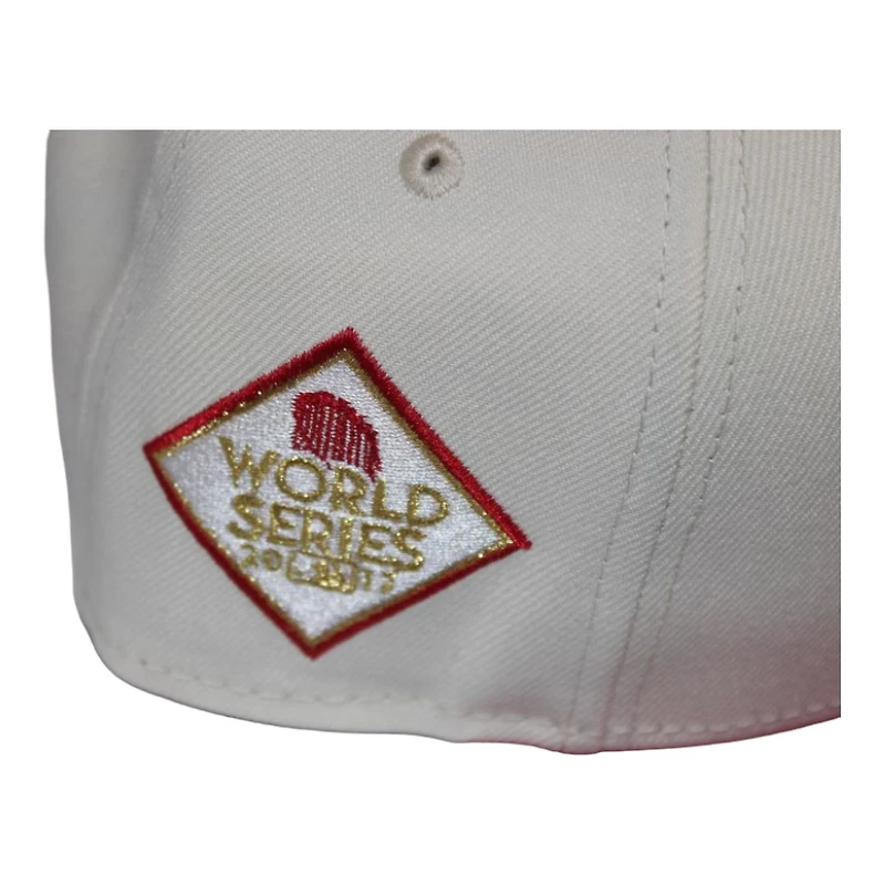 Houston Astros Cream and Red "Graduation Pack" 2017 All Star Game Patch Gray UV New Era 59Fifty Fitted Hat