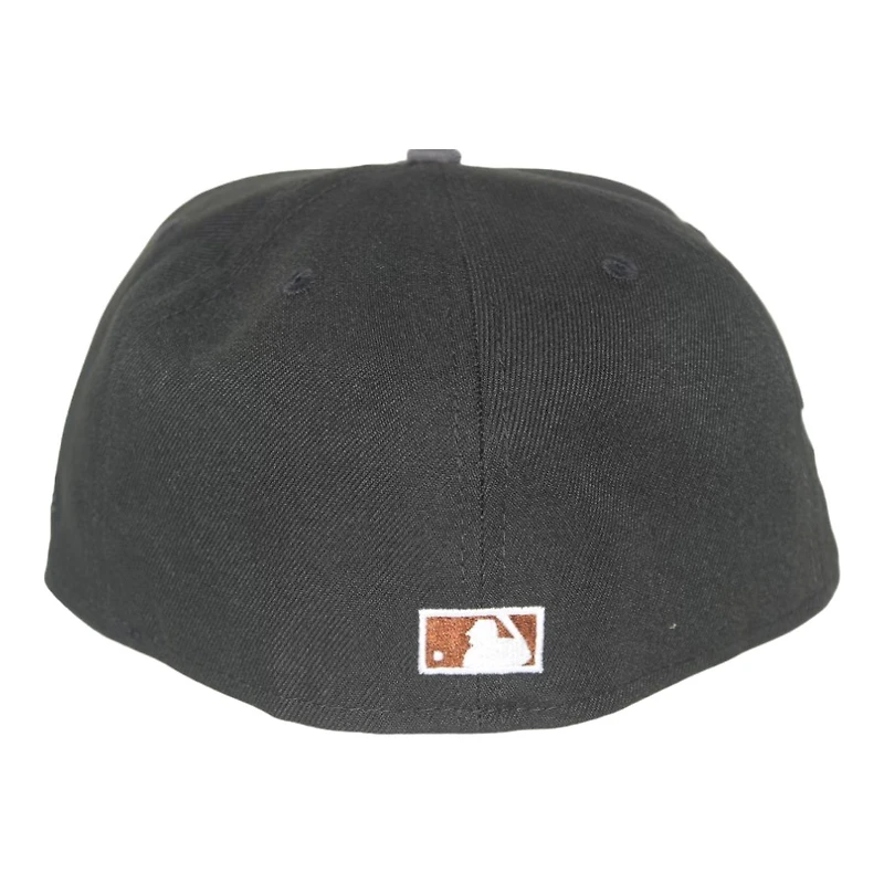 Los Angeles Dodgers Black and Graphite "Graduation Pack" 2017 World Series Patch Gray UV New Era 59Fifty Fitted Hat