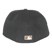 Los Angeles Dodgers Black and Graphite "Graduation Pack" 2017 World Series Patch Gray UV New Era 59Fifty Fitted Hat