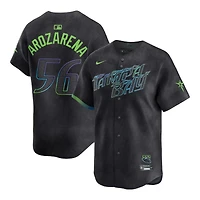 Tampa Bay Rays Randy Arozarena Charcoal City Connect Nike Limited Player Jersey