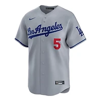 Los Angeles Dodgers Freddie Freeman Gray Away Nike Limited Player Jersey