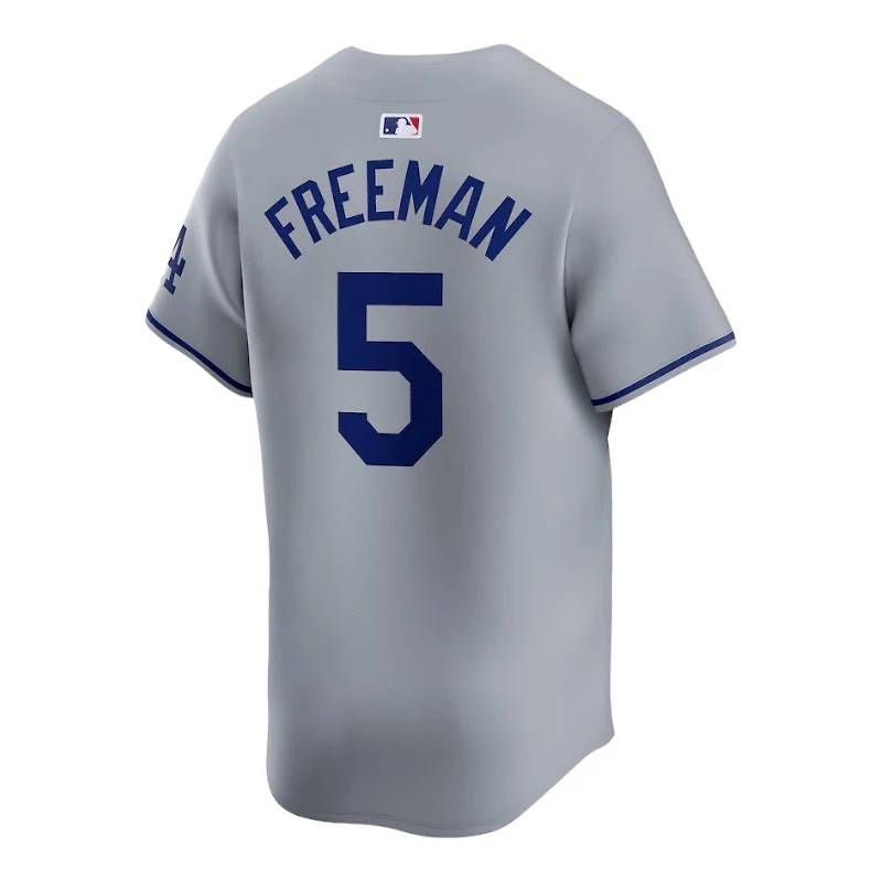 Los Angeles Dodgers Freddie Freeman Gray Away Nike Limited Player Jersey