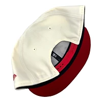 St. Louis Cardinals 314 Front Logo Chrome and Red STL Patch Red UV New Era 9FIFTY Snapback Hat