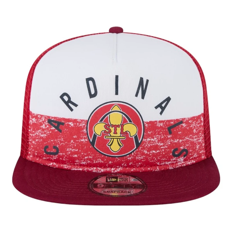 St. Louis Cardinals Red City Connect Mesh Back New Era 9FIFTY A-Frame Snapback Hat