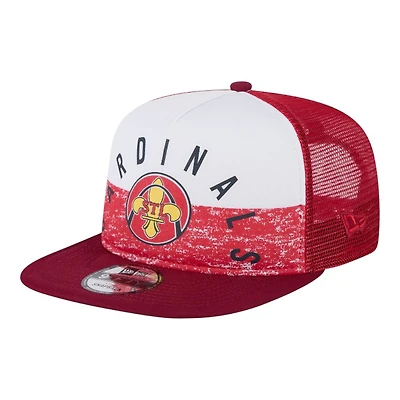 St. Louis Cardinals Red City Connect Mesh Back New Era 9FIFTY A-Frame Snapback Hat