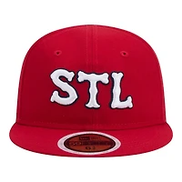 Kids St. Louis Cardinals Red City Connect New Era 59FIFTY Fitted Hat