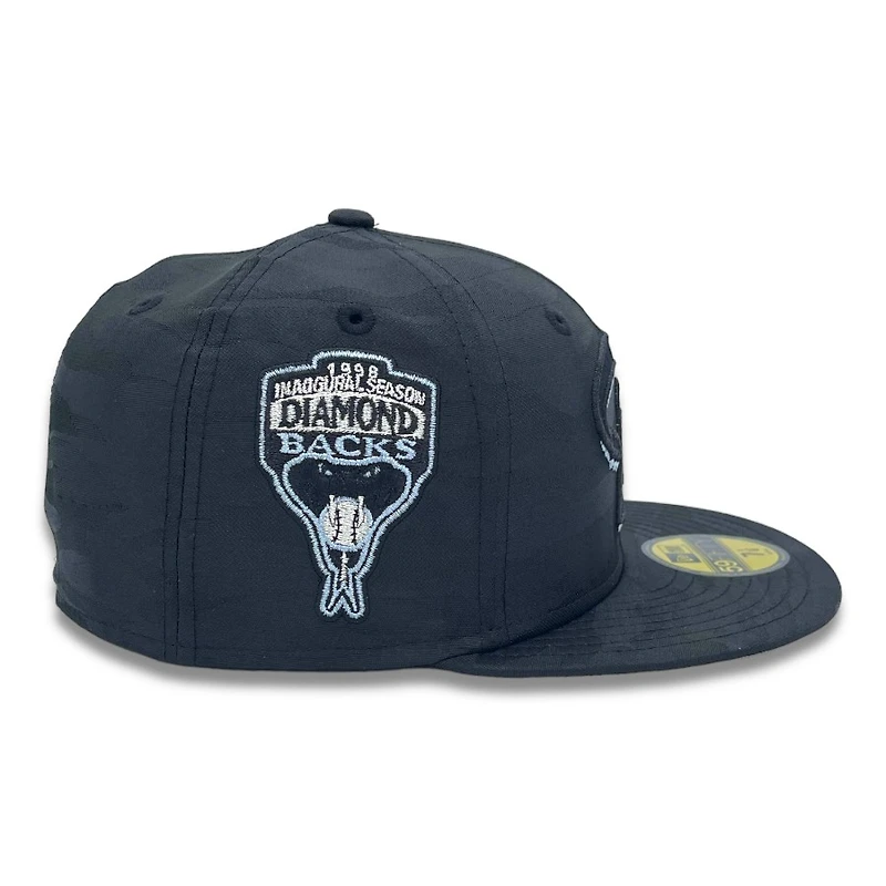 Arizona Diamondbacks Black Camo 1998 Inaugural Patch Gray UV New Era 59FIFTY Fitted Hat