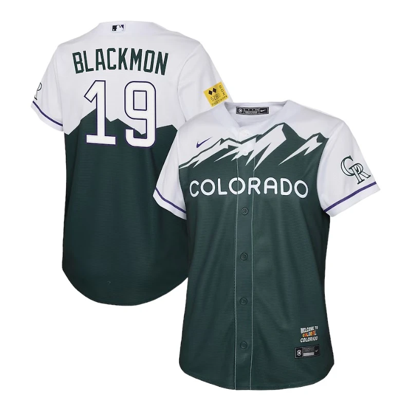 Youth Colorado Rockies Charlie Blackmon Nike City Connect Limited Player Jersey