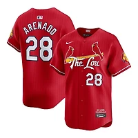 St. Louis Cardinals Nolan Arenado Red City Connect Nike Limited Jersey