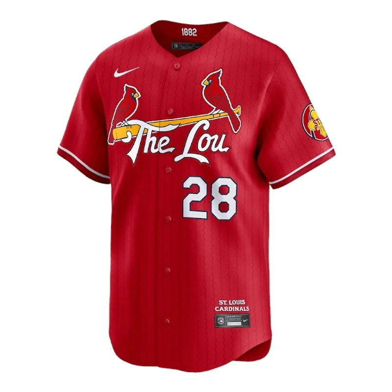 St. Louis Cardinals Nolan Arenado Red City Connect Nike Limited Jersey