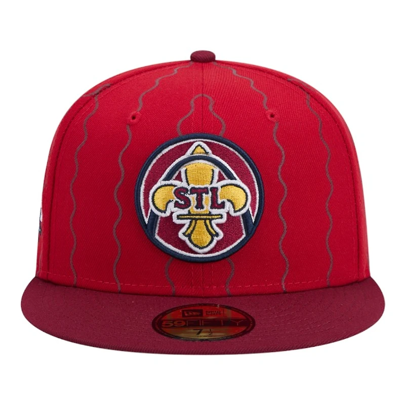 St. Louis Cardinals Red City Connect Alternate New Era 59FIFTY Fitted Hat