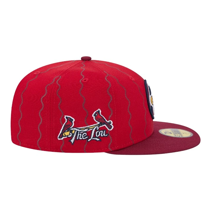 St. Louis Cardinals Red City Connect Alternate New Era 59FIFTY Fitted Hat