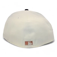 Cincinatti Reds Cream and Navy "80West Creator Gang Pack" 150th Anniversary Patch Gray UV New Era 59Fifty Fitted Hat