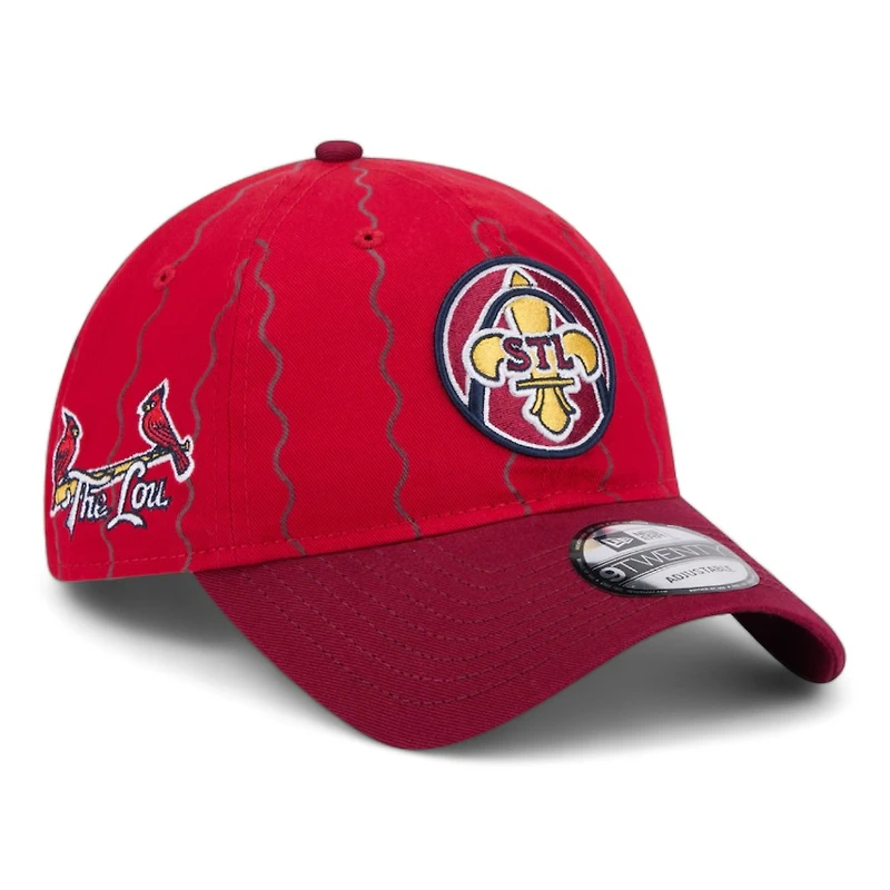 St. Louis Cardinals Red 2024 City Connect Alternate New Era 9TWENTY Adjustable Hat