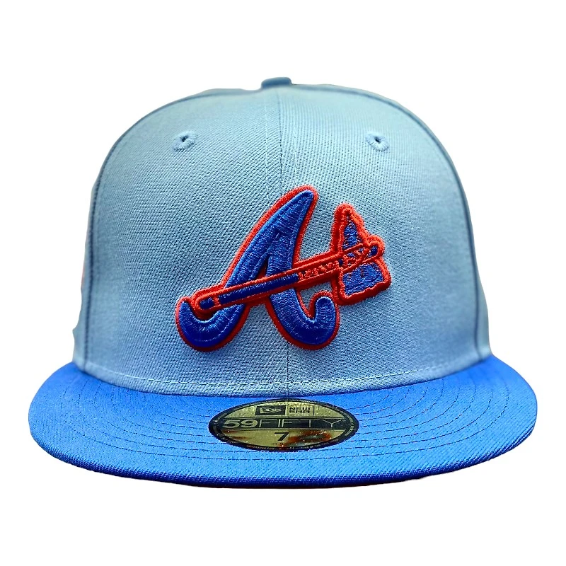 Atlanta Braves Blue Two Tone "Ice Cold" 2000 ASG Patch Red UV 59FIFTY Fitted Hat