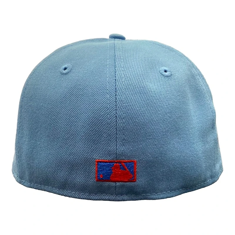 Los Angeles Dodgers Blue Two Tone "Ice Cold" 40th Anniversary Patch Red UV 59FIFTY Fitted Hat