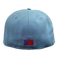 Los Angeles Dodgers Blue Two Tone "Ice Cold" 40th Anniversary Patch Red UV 59FIFTY Fitted Hat