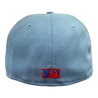 Los Angeles Dodgers Blue Two Tone "Ice Cold" 2020 WS Patch Red UV 59FIFTY Fitted Hat