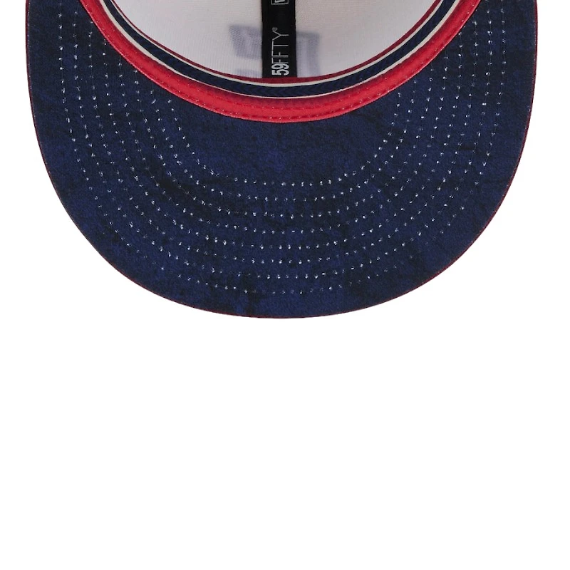 Cleveland Guardians White and Red City Connect New Era 59FIFTY Fitted Hat