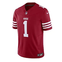 San Francisco 49ers Deebo Samuel Sr Nike Vapor F.U.S.E Limited Red Jersey