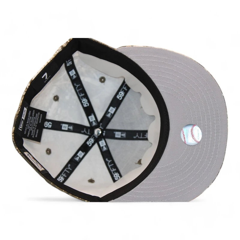 New York Yankees Realtree Edge "DPM Stock Pack" 1999 World Series Patch Gray UV Era 59Fifty Fitted Hat