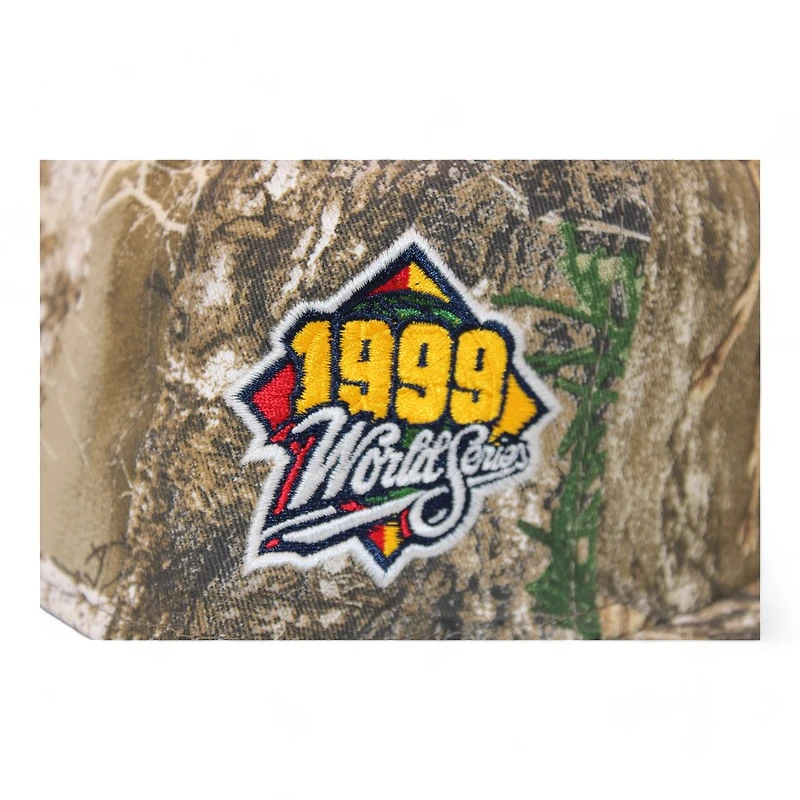 New York Yankees Realtree Edge "DPM Stock Pack" 1999 World Series Patch Gray UV Era 59Fifty Fitted Hat