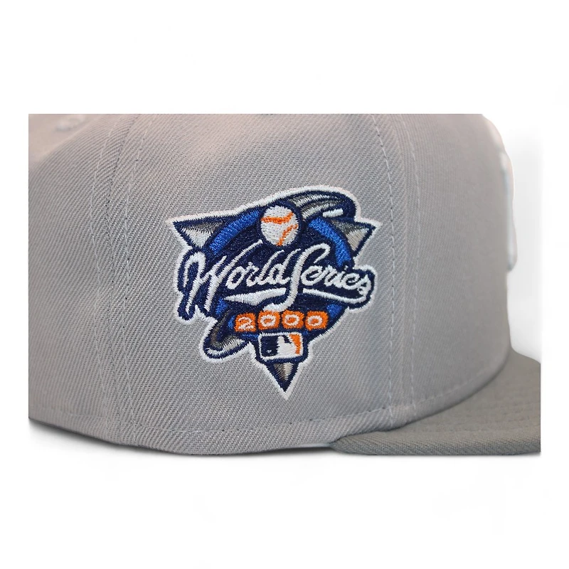 New York Yankees Gray Two Tone "DPM Stock Pack" 2000 World Series Patch UV Era 59Fifty Fitted Hat