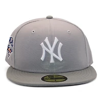 New York Yankees Gray Two Tone "DPM Stock Pack" 2000 World Series Patch UV Era 59Fifty Fitted Hat
