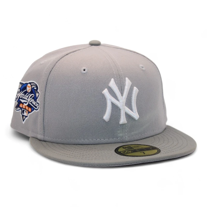New York Yankees Gray Two Tone "DPM Stock Pack" 2000 World Series Patch UV Era 59Fifty Fitted Hat