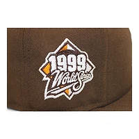 New York Yankees Brown "DPM Stock Pack" 1999 World Series Patch Gray UV Era 59Fifty Fitted Hat