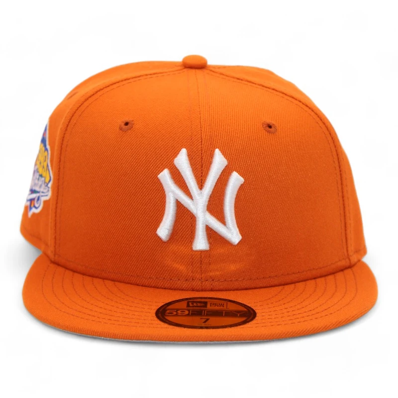 New York Yankees Burnt Orange "DPM Stock Pack" 1999 World Series Patch Gray UV Era 59Fifty Fitted Hat
