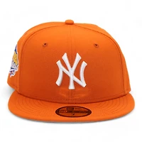 New York Yankees Burnt Orange "DPM Stock Pack" 1999 World Series Patch Gray UV Era 59Fifty Fitted Hat