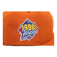 New York Yankees Burnt Orange "DPM Stock Pack" 1999 World Series Patch Gray UV Era 59Fifty Fitted Hat