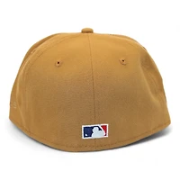 New York Yankees Wheat "DPM Stock Pack" 2009 World Series Patch Gray UV Era 59Fifty Fitted Hat