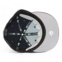 New York Yankees Navy "DPM Stock Pack" 1999 World Series Patch Gray UV Era 59Fifty Fitted Hat