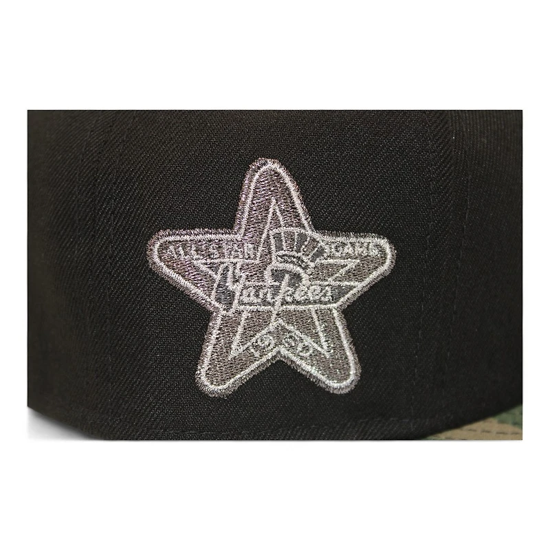 New York Yankees Black and Woodland Camo "DPM Stock Pack" 1960 All Star Game Patch Gray UV Era 59Fifty Fitted Hat