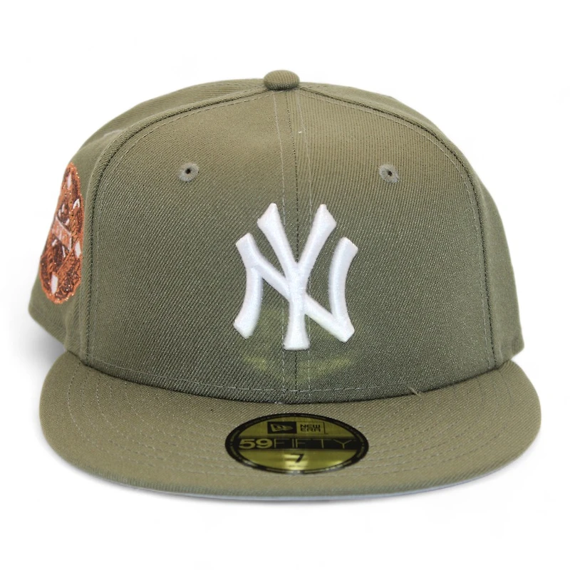 New York Yankees Olive "DPM Stock Pack" 1939 World Series Patch Gray UV Era 59Fifty Fitted Hat