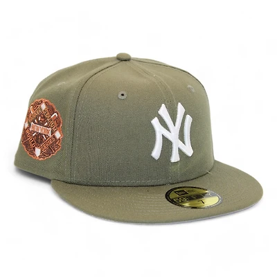New York Yankees Olive "DPM Stock Pack" 1939 World Series Patch Gray UV Era 59Fifty Fitted Hat