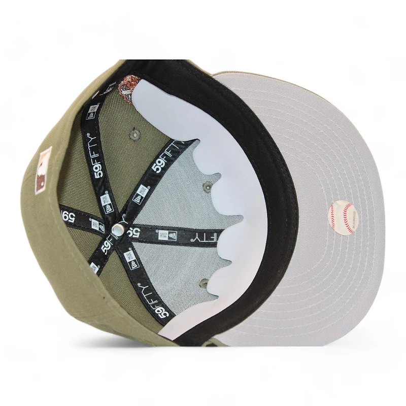 New York Yankees Olive "DPM Stock Pack" 1939 World Series Patch Gray UV Era 59Fifty Fitted Hat